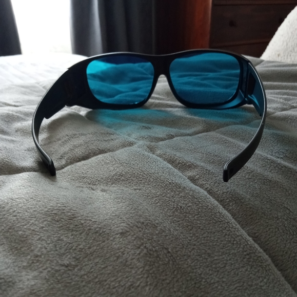 iPower Grow Room Glasses, Indoor Hydroponic Goggles for HPS MH Light, Blue - Picture 6 of 10